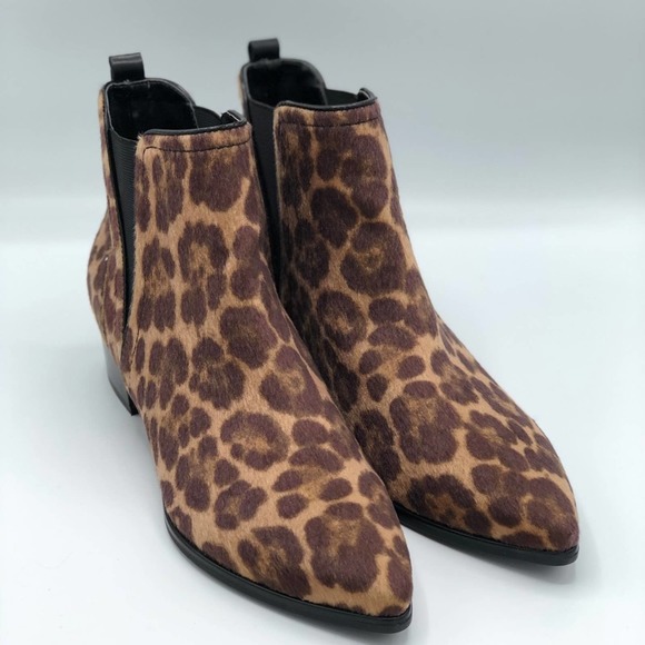 🌸Nine West Harty Faux Calf Hair Chelsea Bootie🌸 - Picture 3 of 15